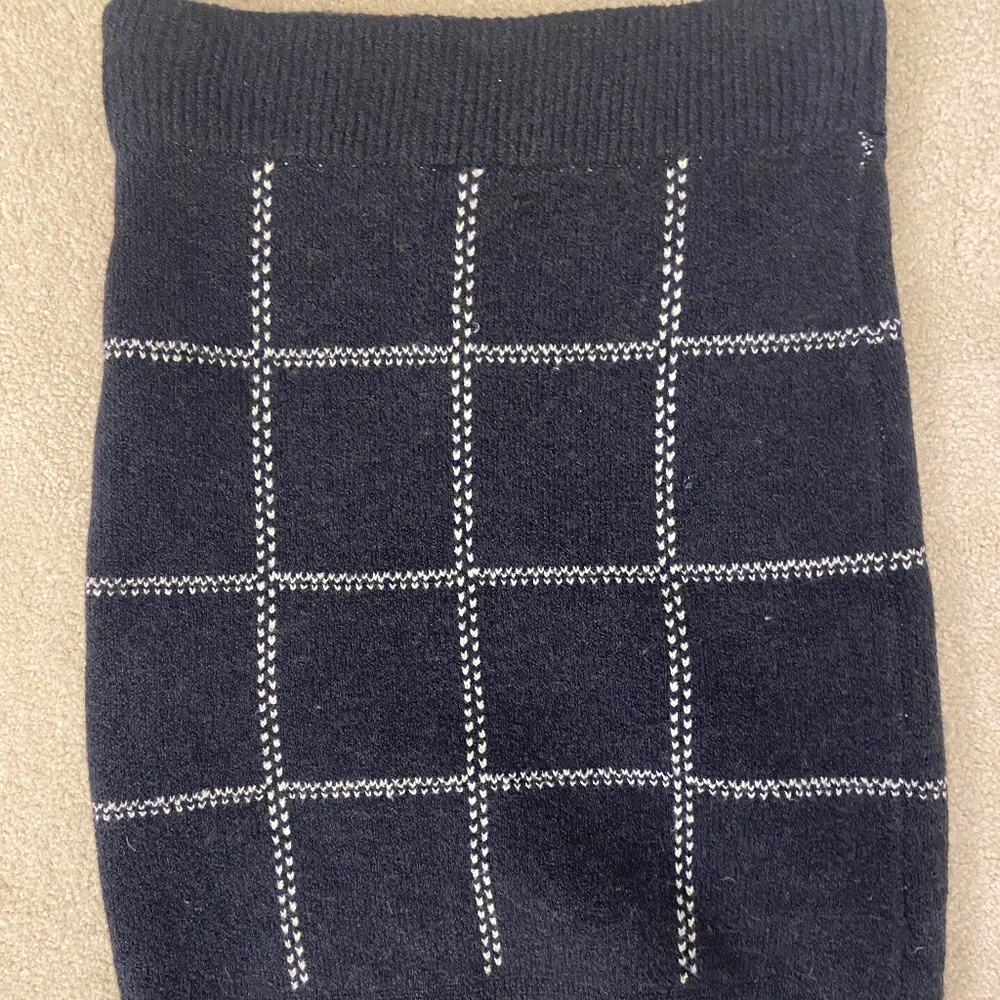 Navy Blue and White Soft Skirt, Target